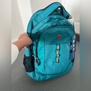 Brand New Swiss Gear Laptop Backpack (Teal)